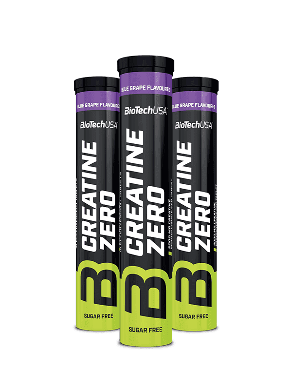 BioTechUSA Kreatin zero, Grožđe, 18 šumećih tableta