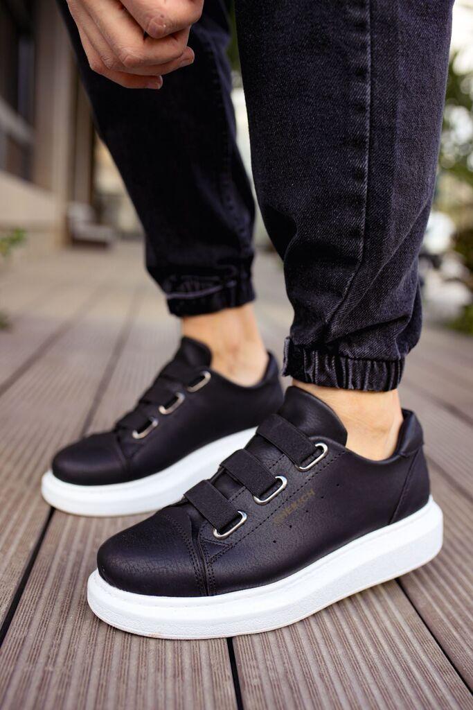 Chekich Muške patike CH253, Crno-bele