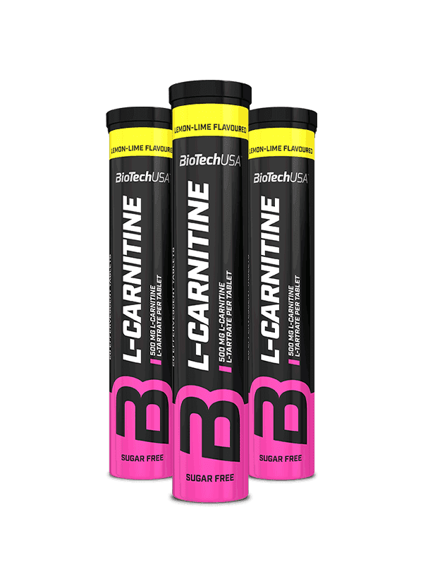 BioTechUSA L-Carnitine Effervescent šumeće tablete, Limun, 20 komada