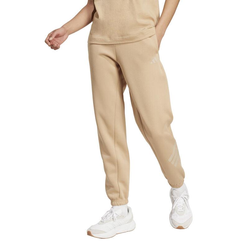 Adidas Ženski donji deo trenerke W Fi 3S Reg Pt, Bež