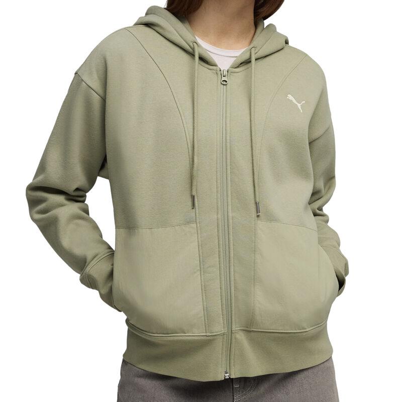 Puma dukserica za nju za žene, maslinasta