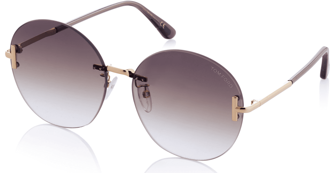 TOM FORD Ženske naočare za sunce 0FT0811-K 30B63, Tamnosive