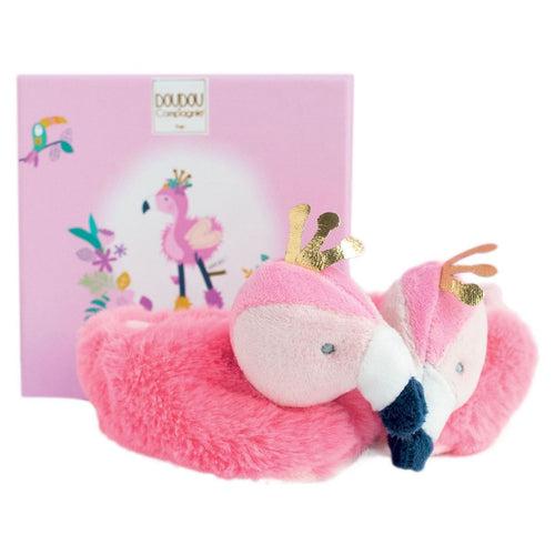 Doudou et Compagnie Dečije patofnice Flamingo, Roze