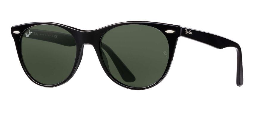 Ray-Ban Ženske naočare za sunce Wayfarer II 0RB2185 901 58 55, Polarizovane, Crne