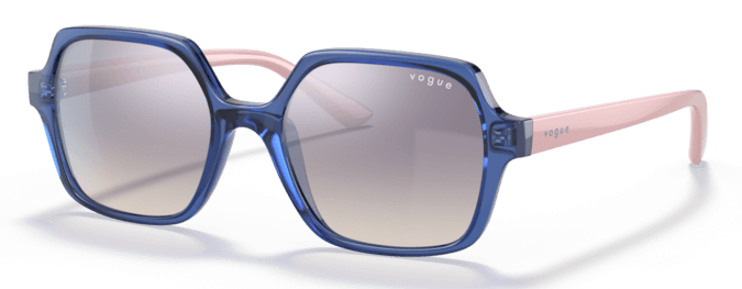 Vogue Junior Naočare za sunce za devojčice0VJ2006 28387B 46, Plavo - roze