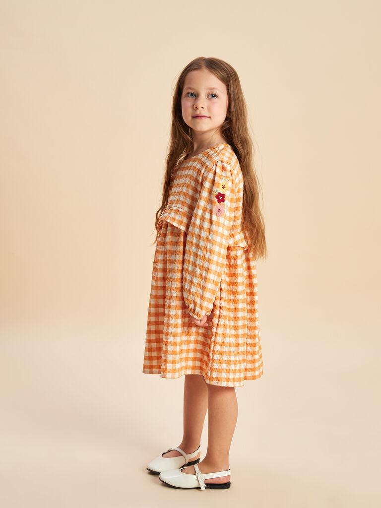 LC Waikiki Haljina za devojčice S5AC63Z1-LQ2, Dugi rukav, Žuta