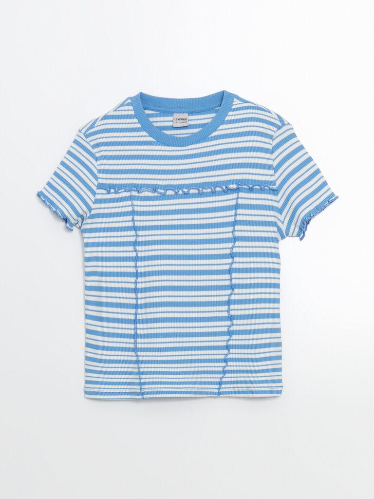 LC Waikiki Majica za devojčice, S5BE49Z4-LEN, Plava