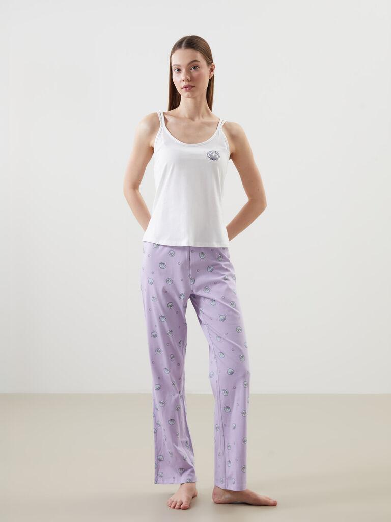 LC Waikiki Ženska komplet pidžama, S5ES90Z8-LSC, Lila