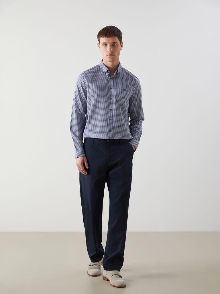 LC Waikiki Muške pantalone S53170Z8-KN7, Chino, Teget