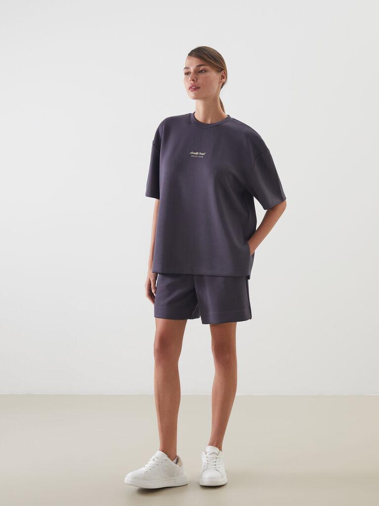 LC Waikiki Ženski šorc, S5J550Z8-HGV, Crni