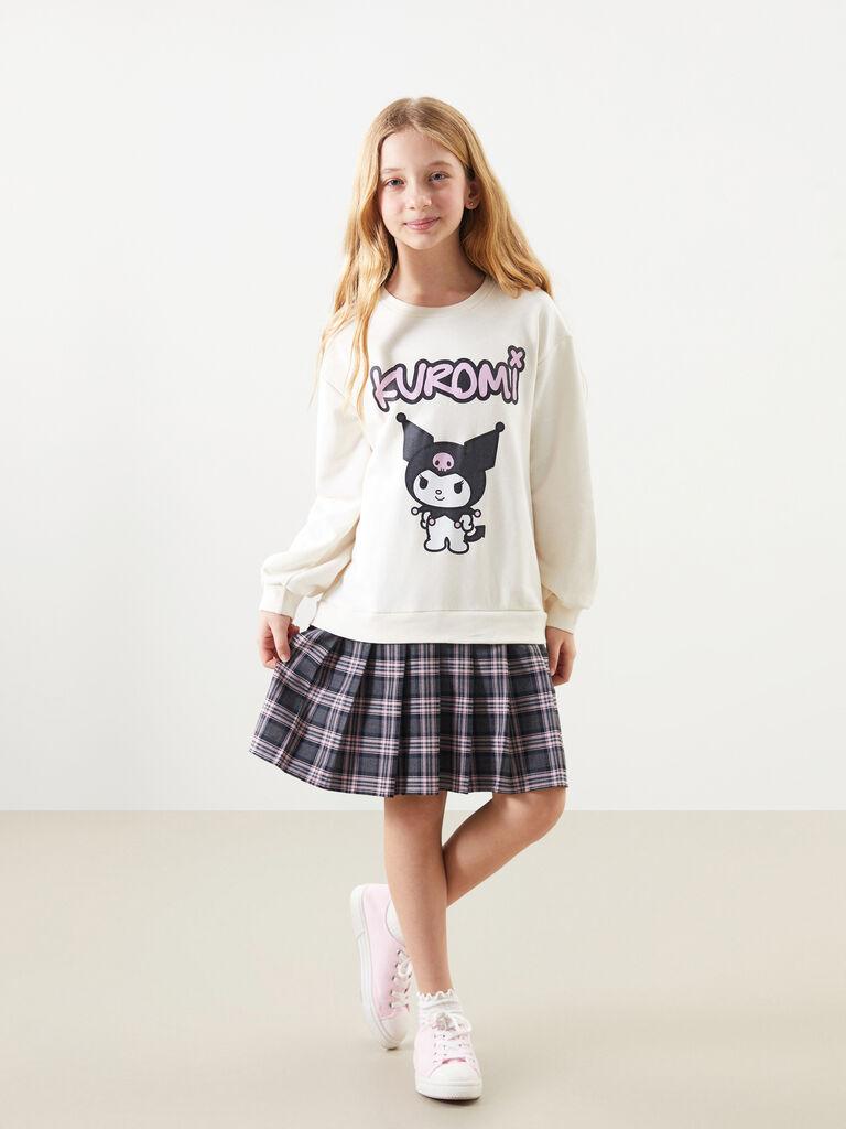 LC Waikiki Haljina za devojčice S5KO13Z4-FDJ, Dugi rukavi, Šarena