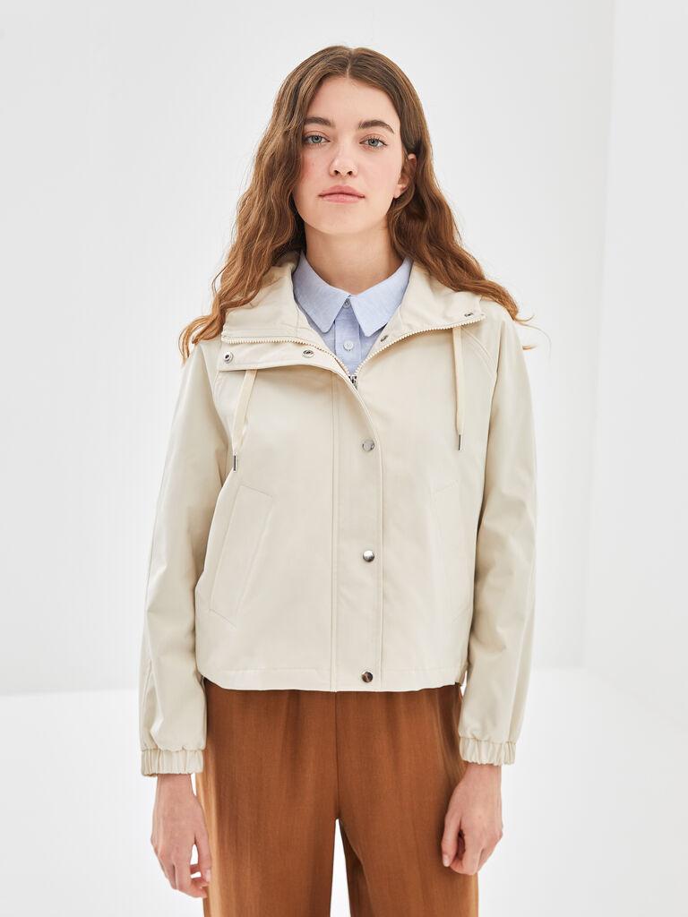 LC Waikiki Ženski mantil, S5BI79Z8-SB4, Regular, Bež