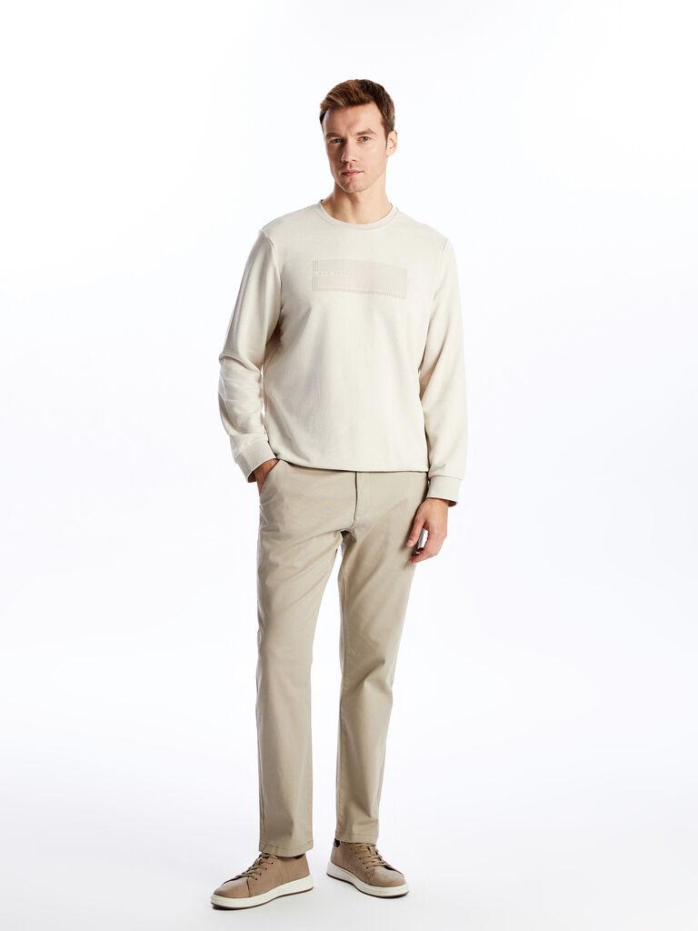 LC Waikiki Muške pantalone S50564Z8-S2N, Chino, Bež