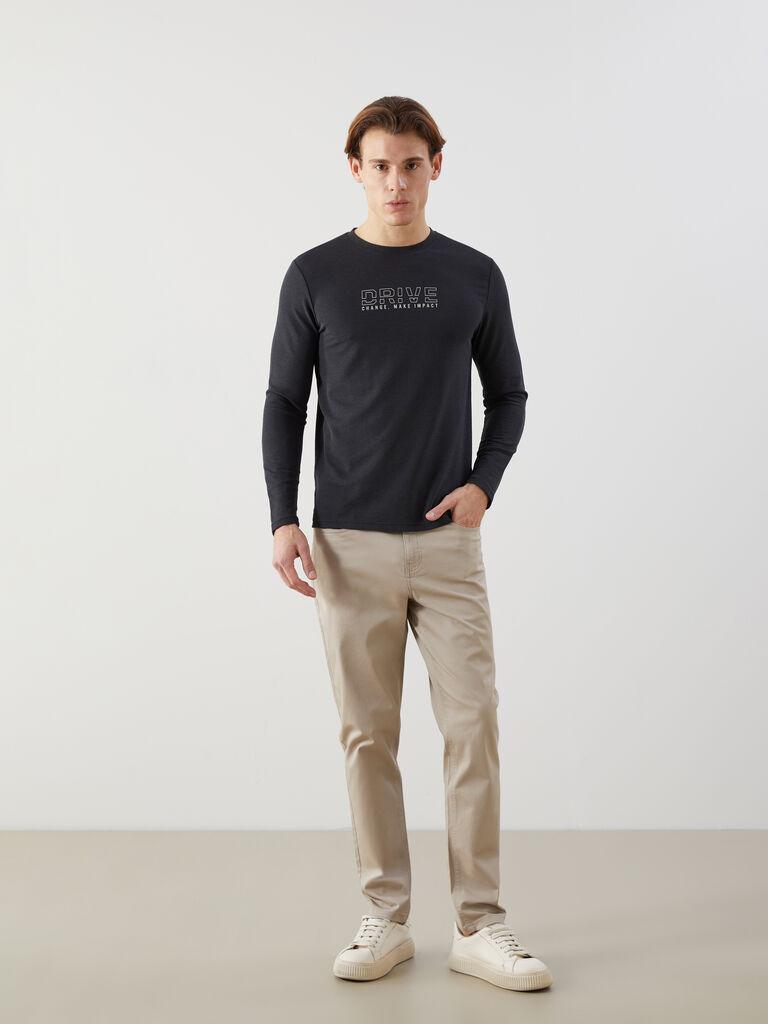 LC Waikiki Muške pantalone S5CV50Z8-S2N, Chino, Bež