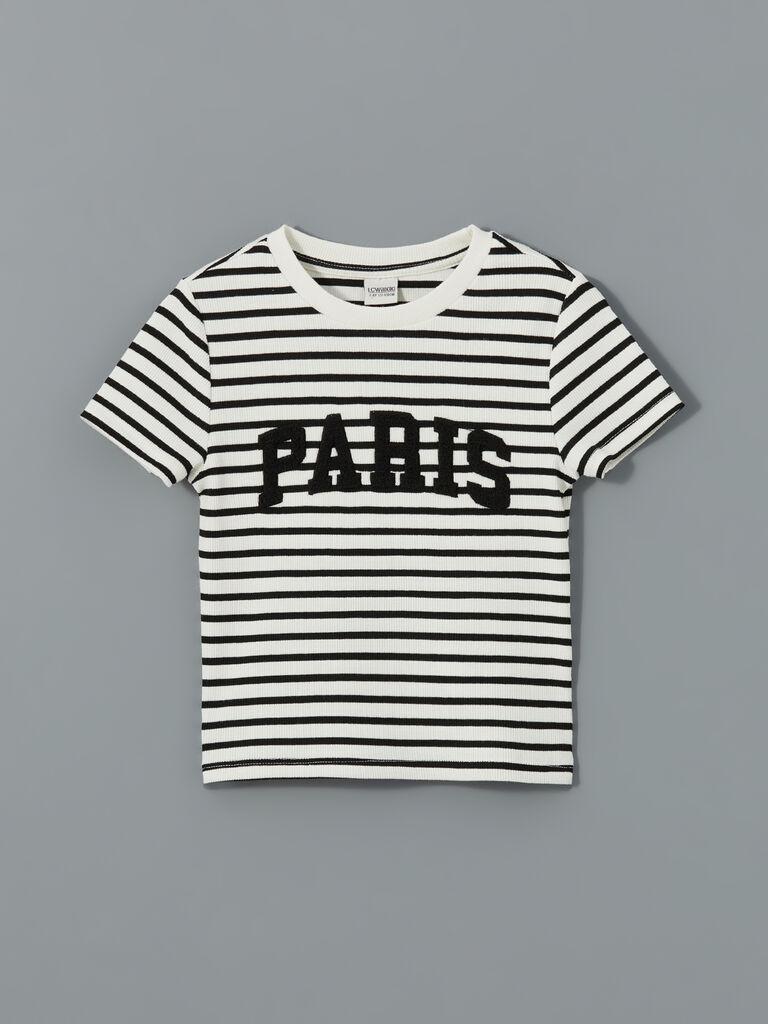 LC Waikiki Ženska majica, S51109Z4-LEG, Kratak rukav, Crna