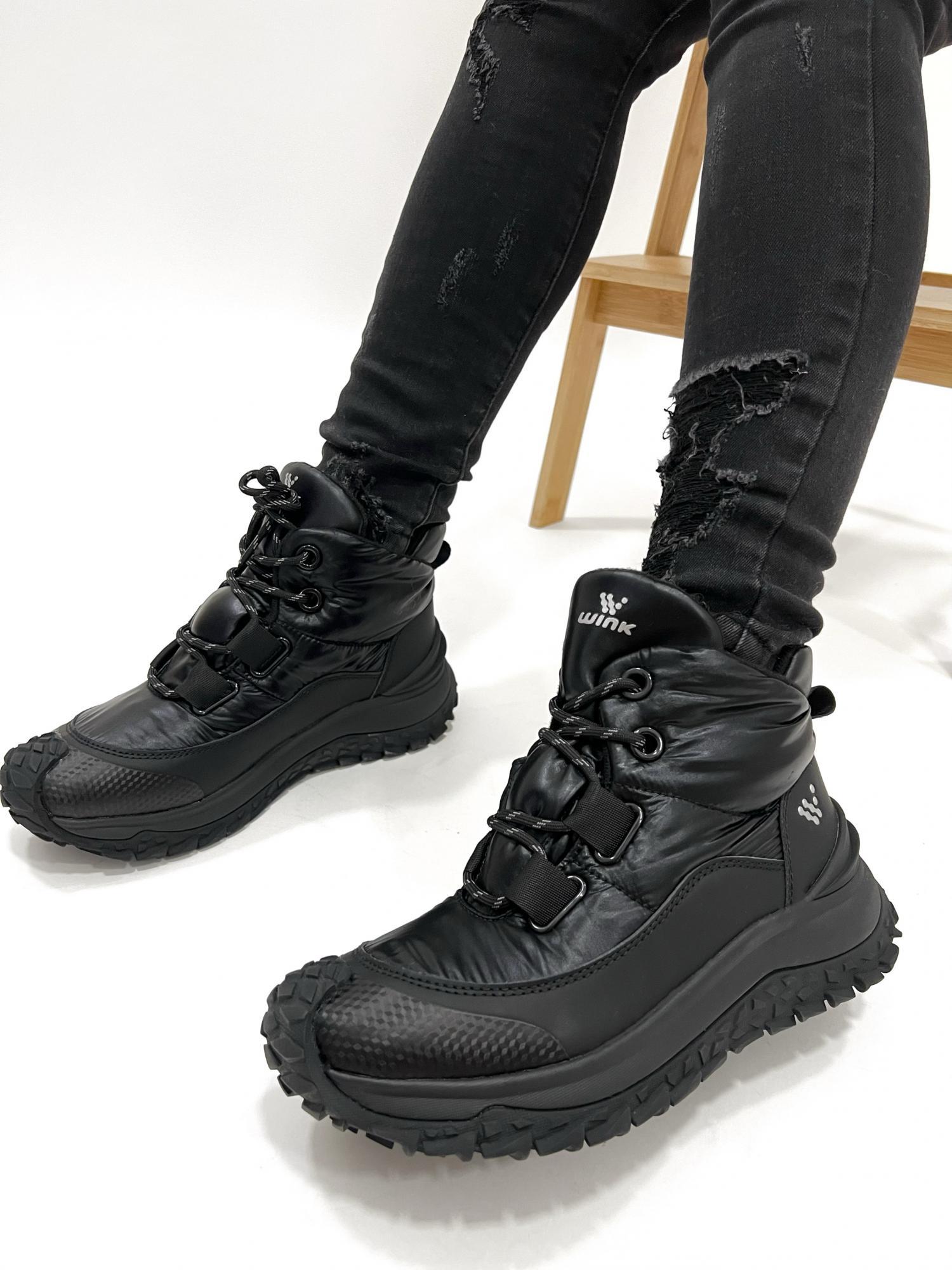 HOP HOP SHOP Ženske VODOOTPORNE patike E725, Crne