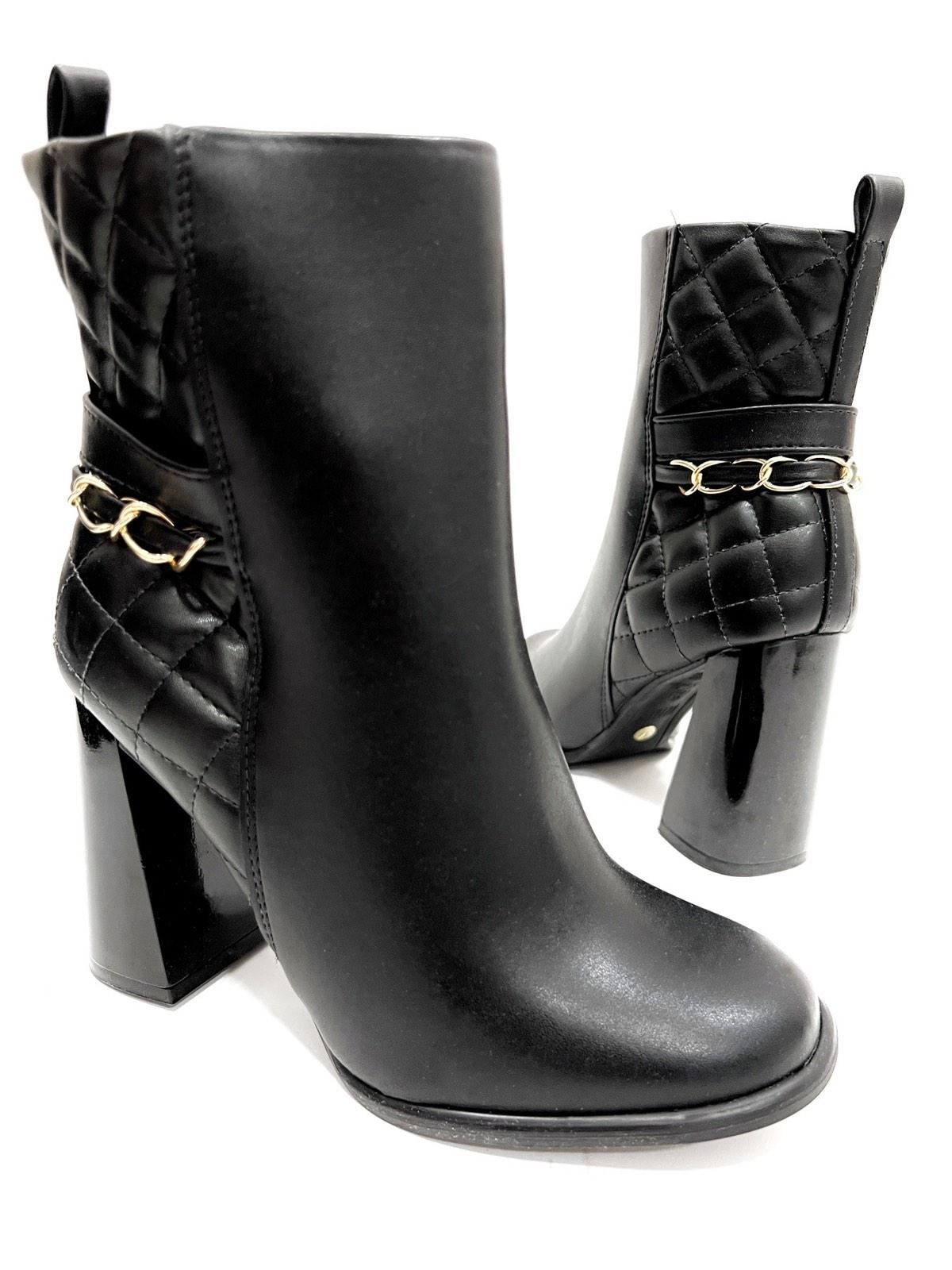 HOP HOP SHOP Ženske polučizme E732, Vizzano, Crne