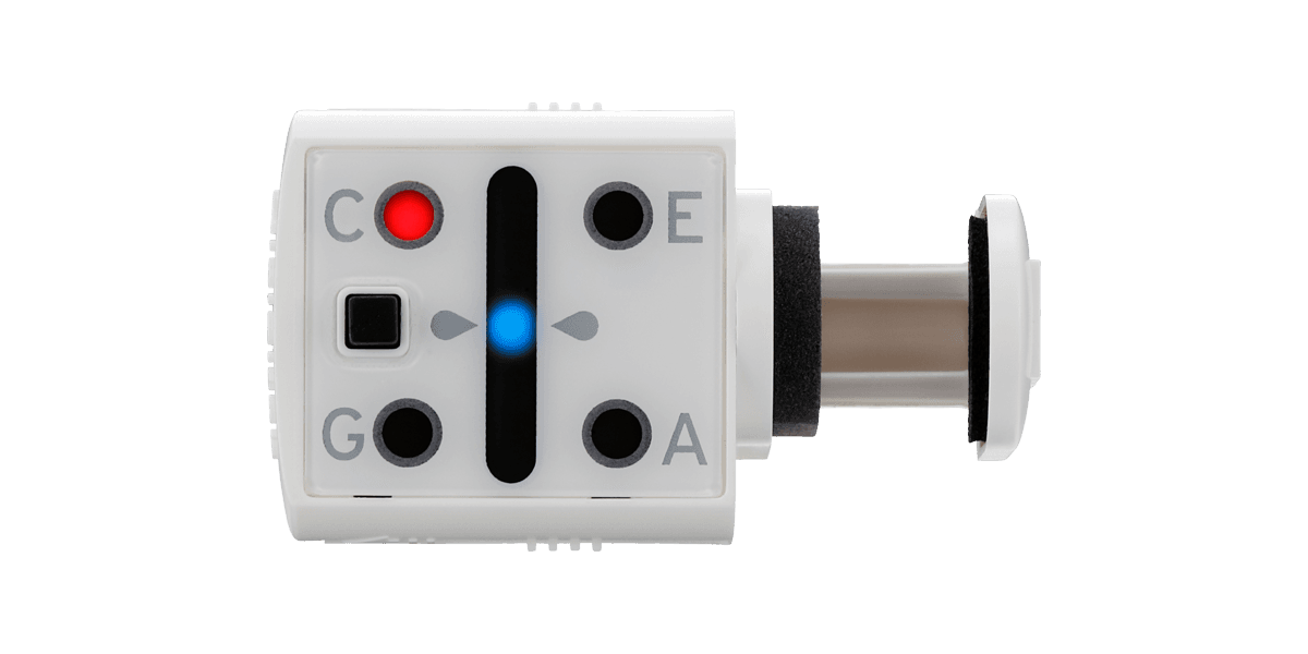 KORG Štimer za ukulele MiniPitch, Beli