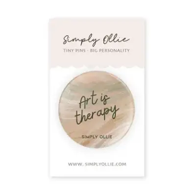 Simply Ollie Bedž Art is Therapy