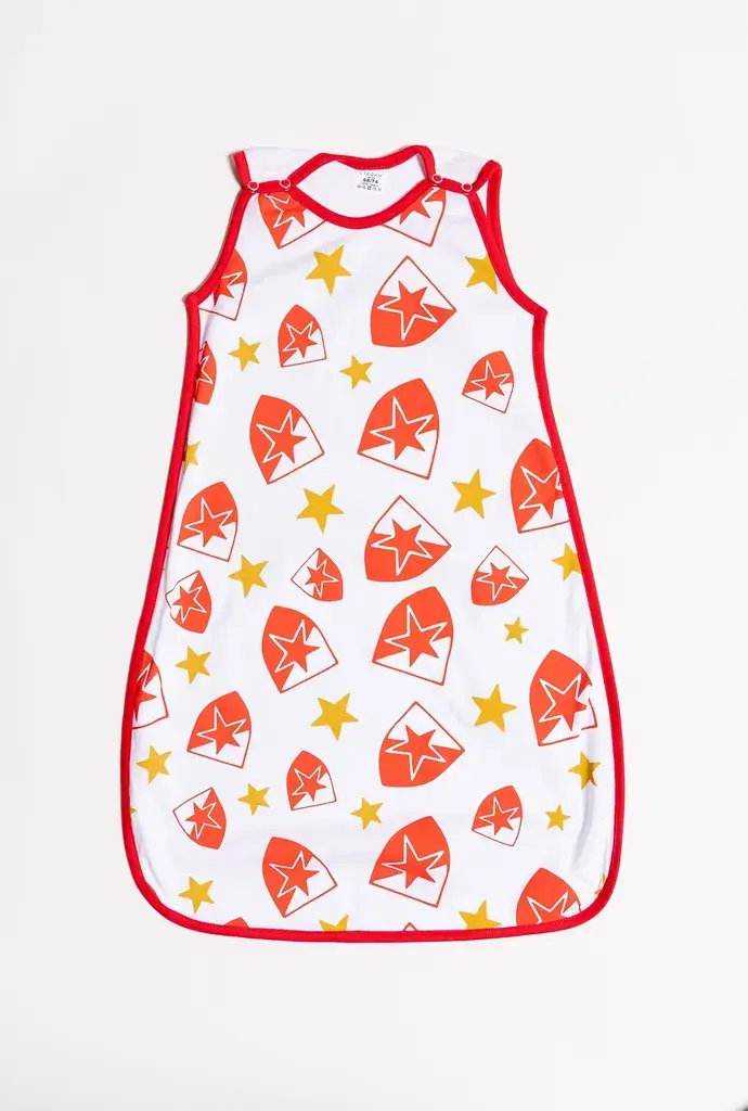 Crvena Zvezda Vreća za spavanje Interlok, Crveno-bela