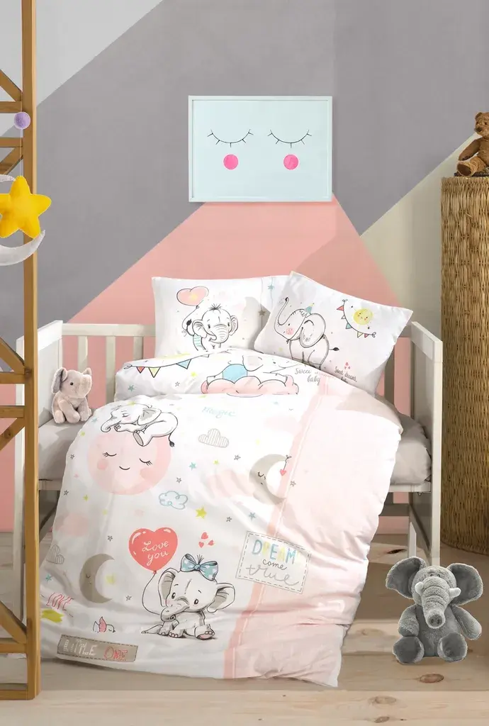 Stefan Posteljina za bebe Slatki snovi, Šarena