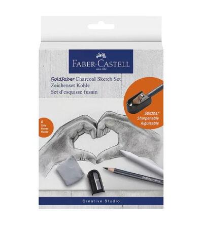 Amphora Set Grafitnih olovaka Faber-Castell, Goldfaber, 5 komada