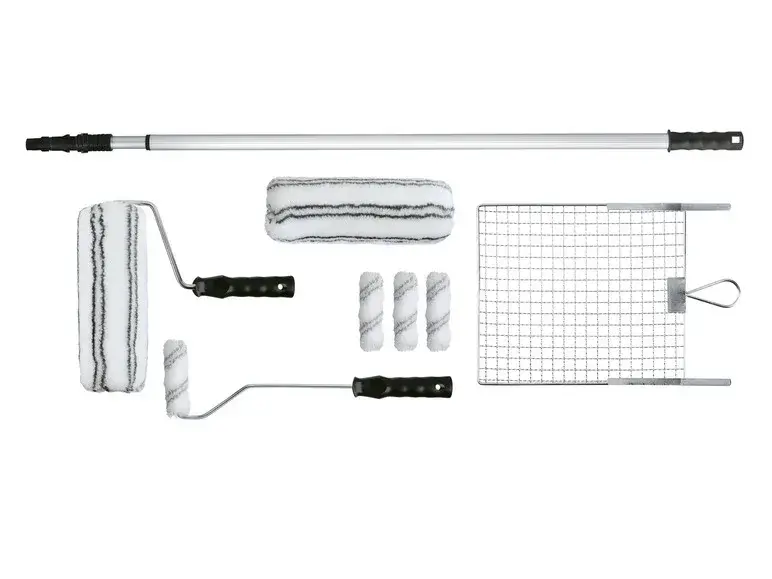 AVATAR Set za moleraj sa teleskopom, 10 komada, Bela