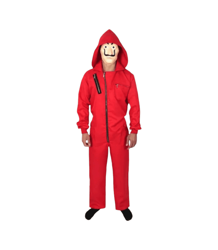 AVATAR Kostim sa maskom Matt Viggo, La Casa de Papel, Crveni