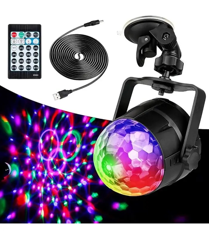 AVATAR Led party svetlo, Crno