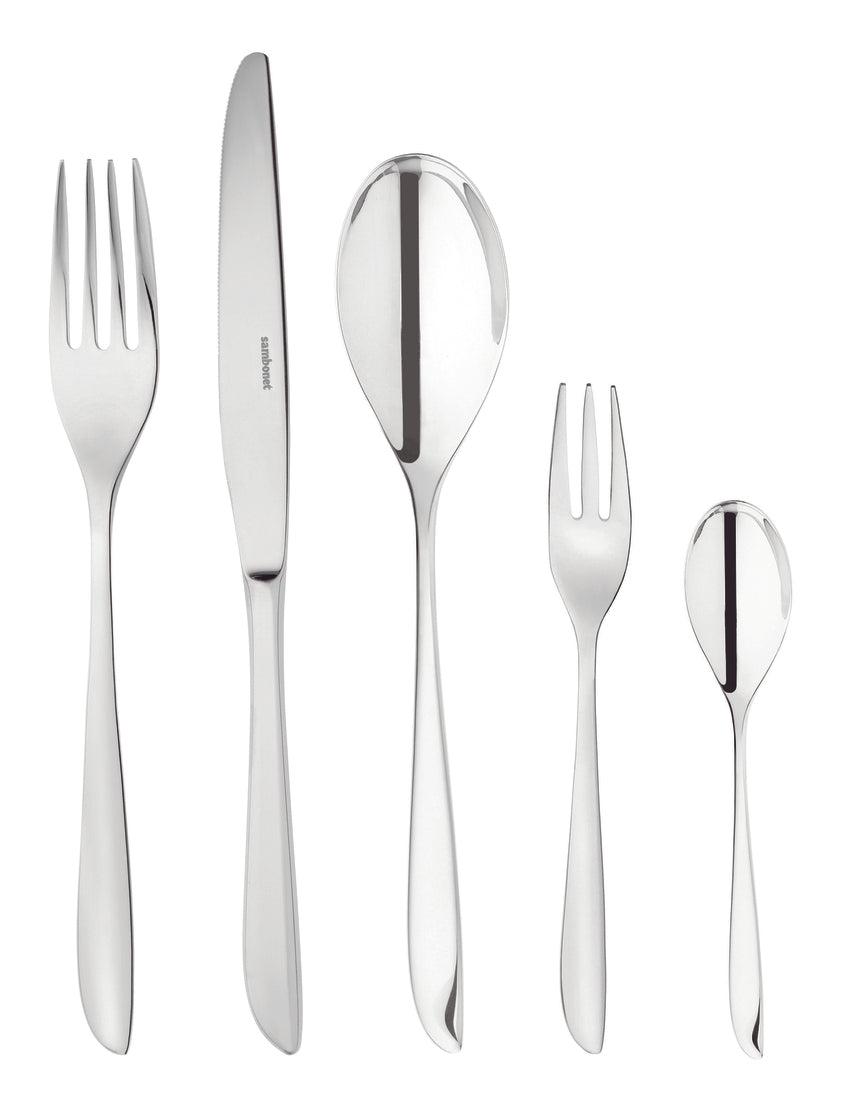 SAMBONET Set escajga Leaf, 60 komada