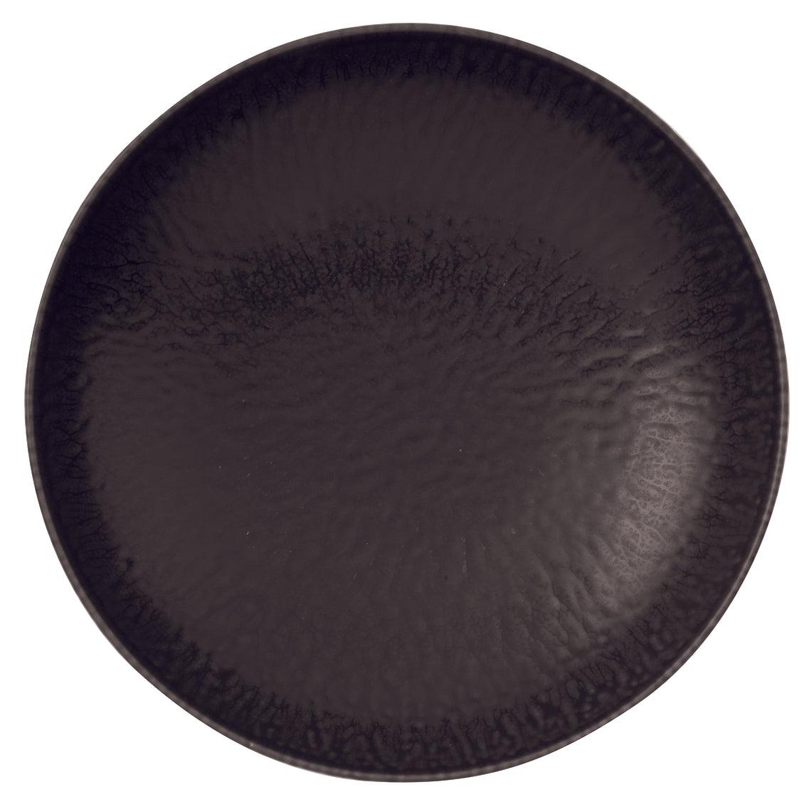 ARTHUR KRUPP Duboki tanjir Onyx, 22cm, Stoneware, Crni