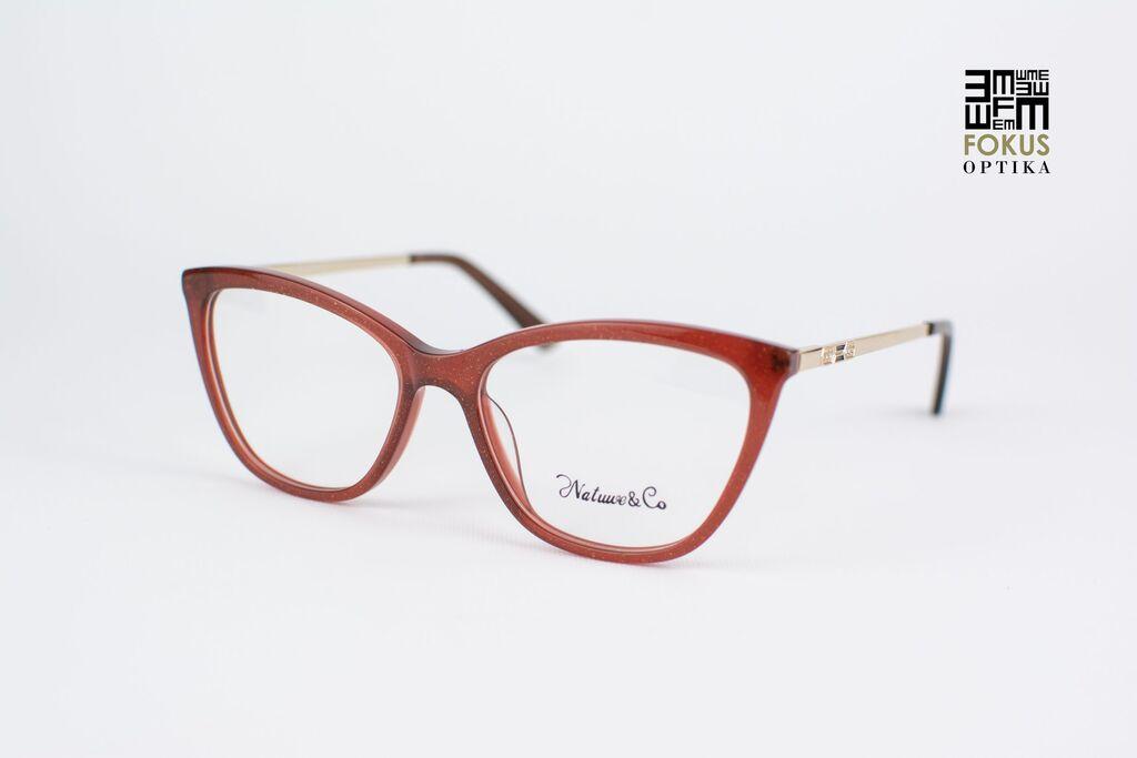 Natuwe & Co Okvir za naočare 6876, Ženski, Crveni