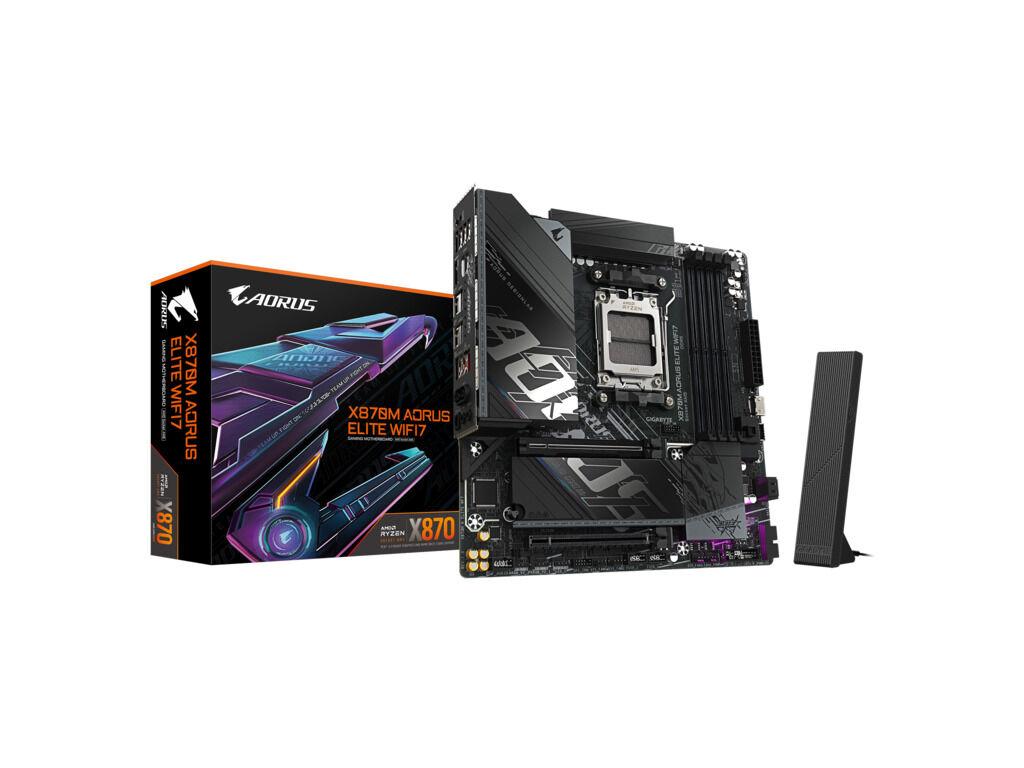 Gigabyte matična ploča X870M Aorus Elite, AM5