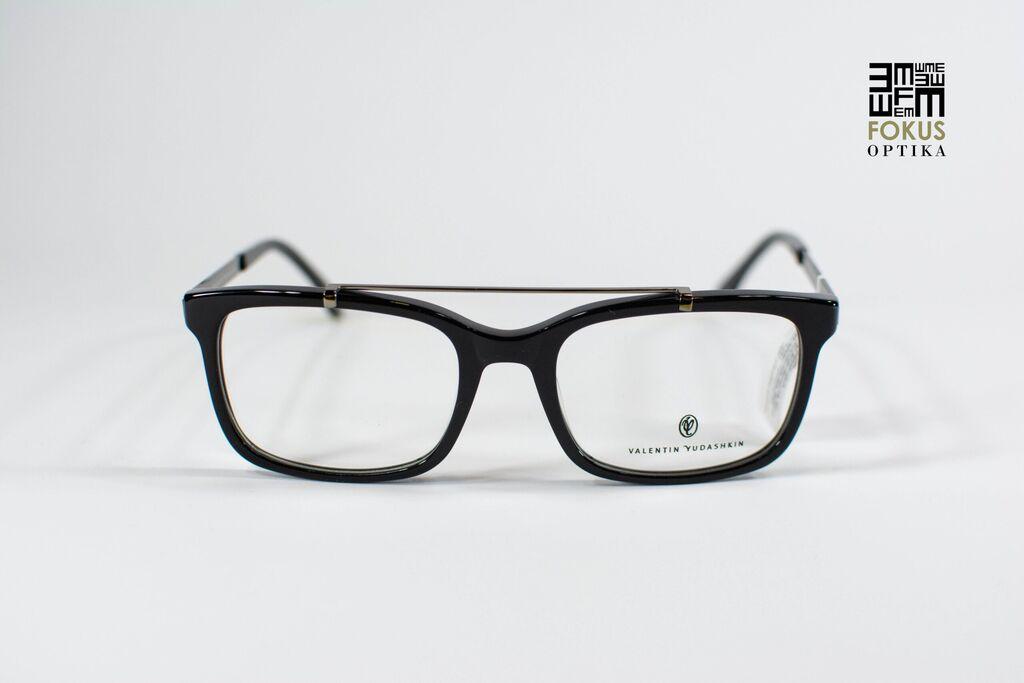 Valentin Yudashkin Okvir za naočare VYF719 C01, Muški, Crni