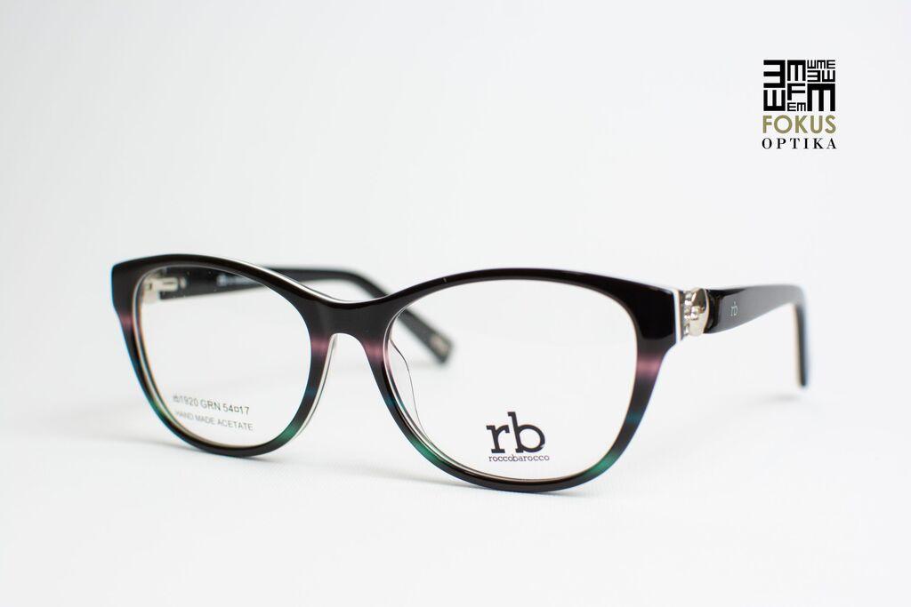 Rocco Barocco Okvir za naočare RB1920, Ženski, Crni