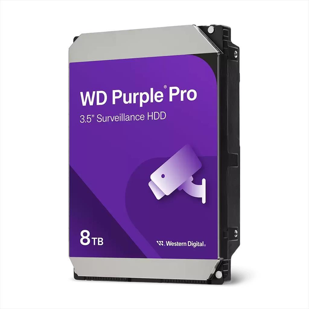 WD hard disk 3,5 inča 8TB Purple Pro 24x7 7200RPM 256MB SATAIII WD8002PURP