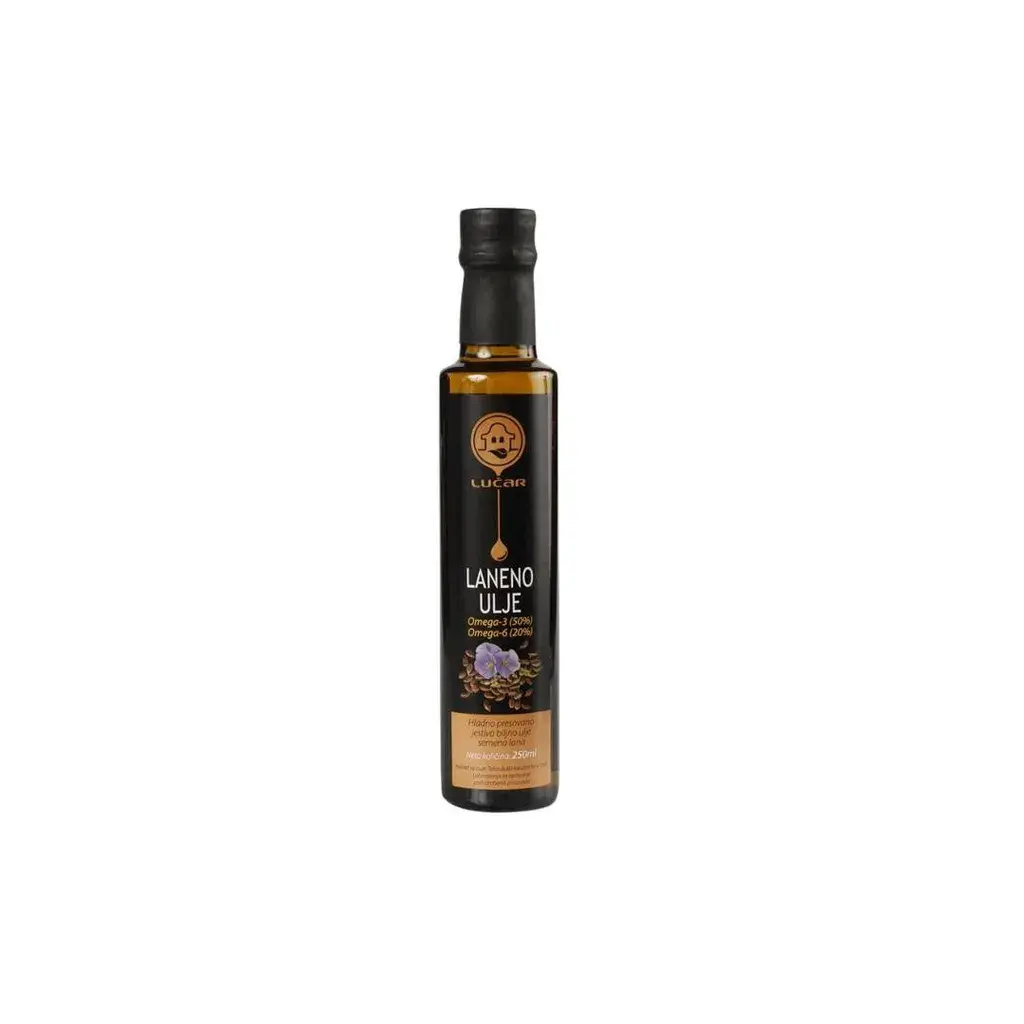 Lučar Hladno ceđeno laneno ulje, 250ml