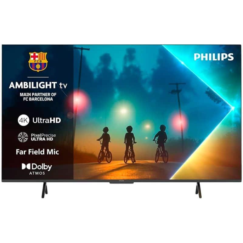Philips TV PUS8200, 43", 4K, Titan OS, crni