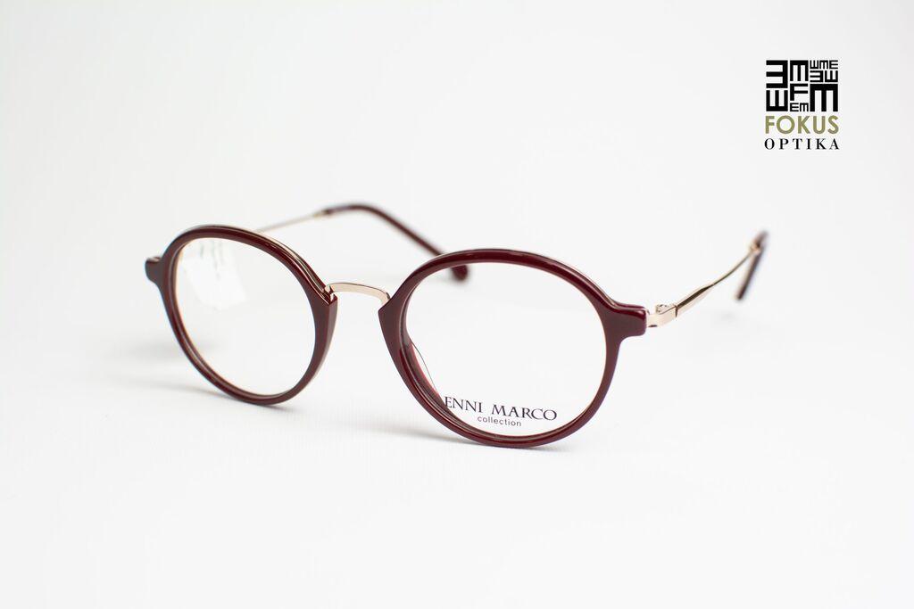 Enni Marco Okvir za naočare MOD.IV02-631 COL.37P, Ženski, Bordo