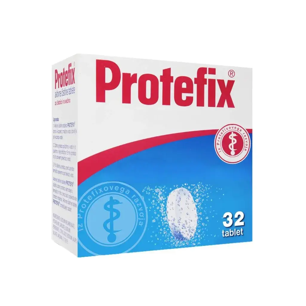 Protefix Tablete za čišćenje zubne proteze, 32 komada