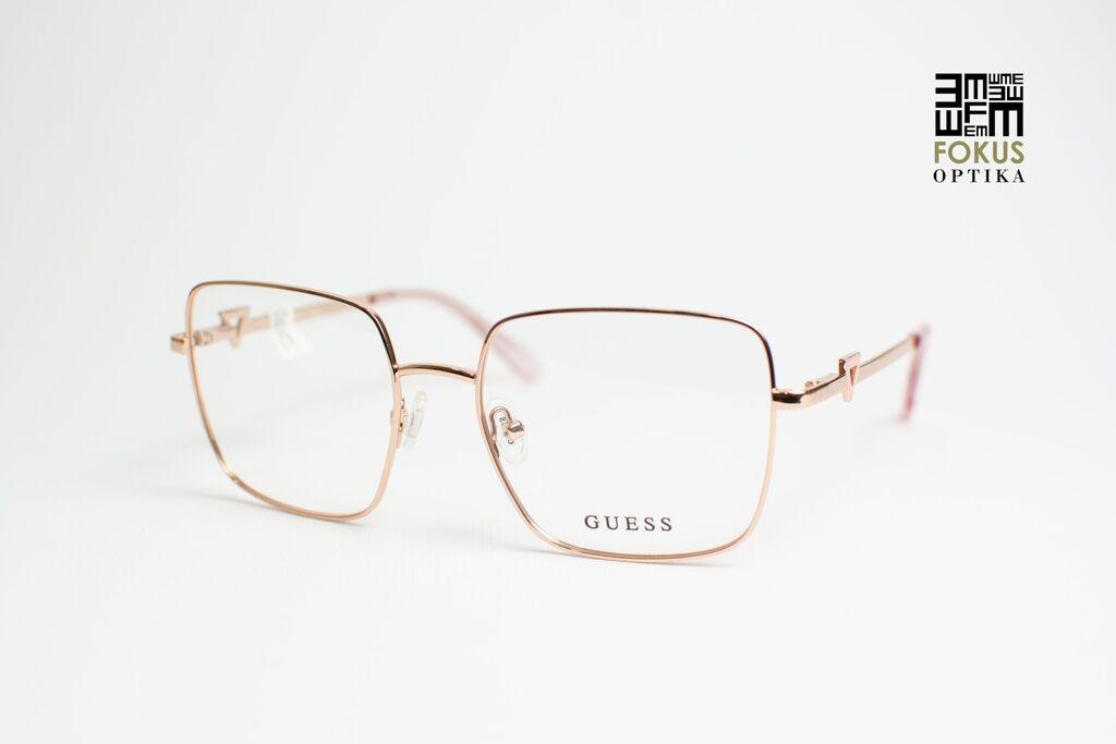 Guess Okvir za naočare GU272828, Ženski, Rose gold