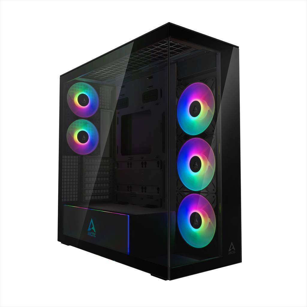 ARCTIC Case KSTENDER Mirror Black E-ATKS ARGB kaljeno staklo ACPCC00018A