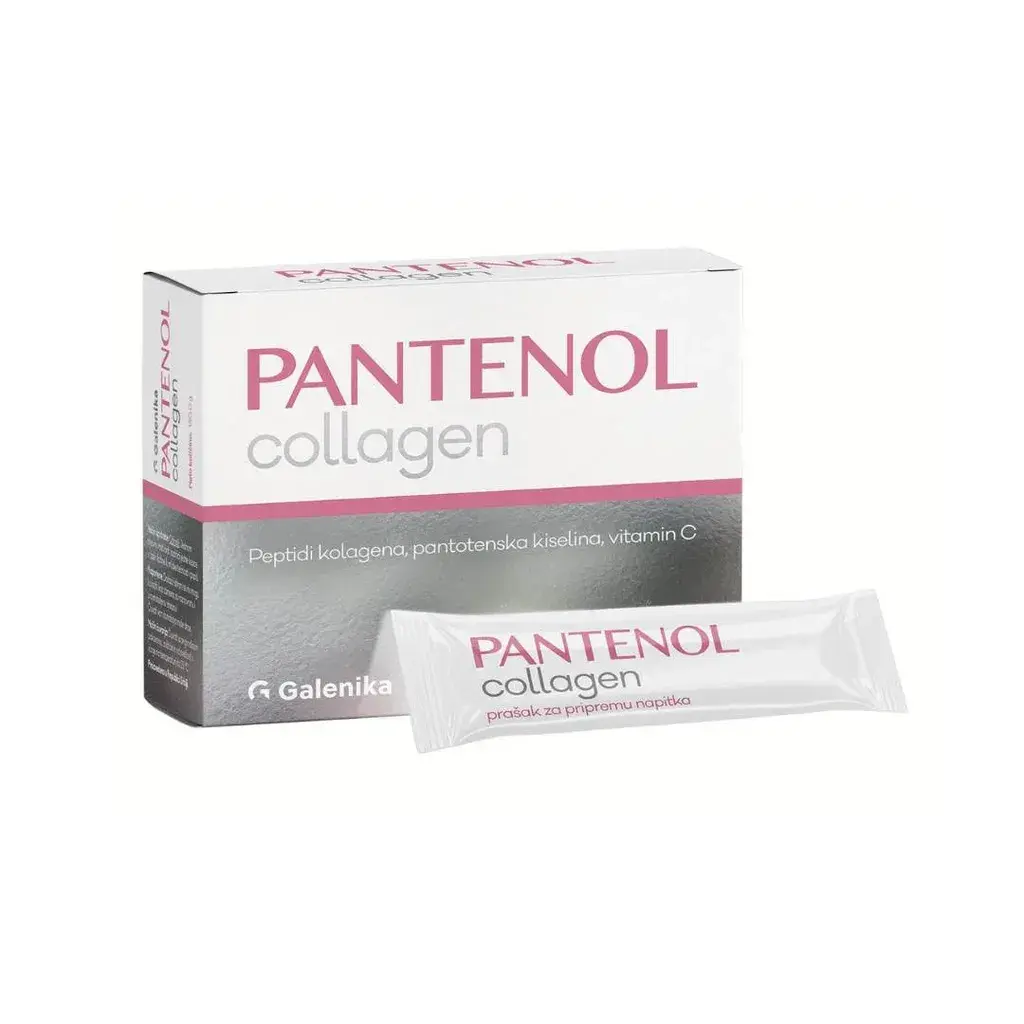 Galenika Dodatak ishrani u kesicama Pantenol Collagen, 20 kesica