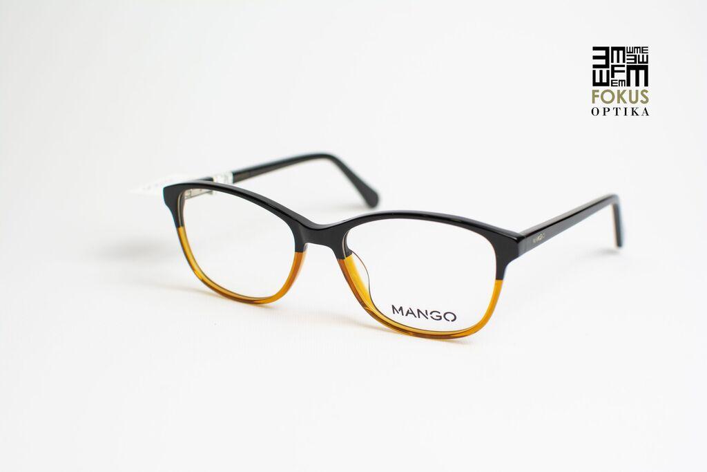 Mango Okvir za naočare MNG202710, Ženski, Crno-žuti