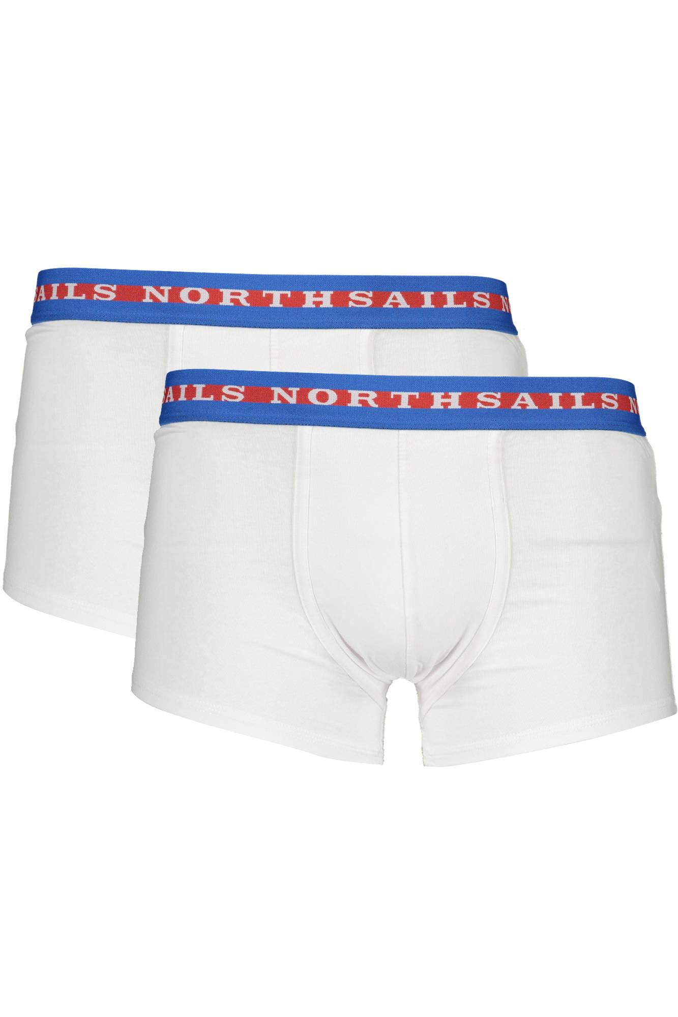 NORTH SAILS Muški donji veš set 2 para NS01UTR04_BIANCO_WHITE, Beli
