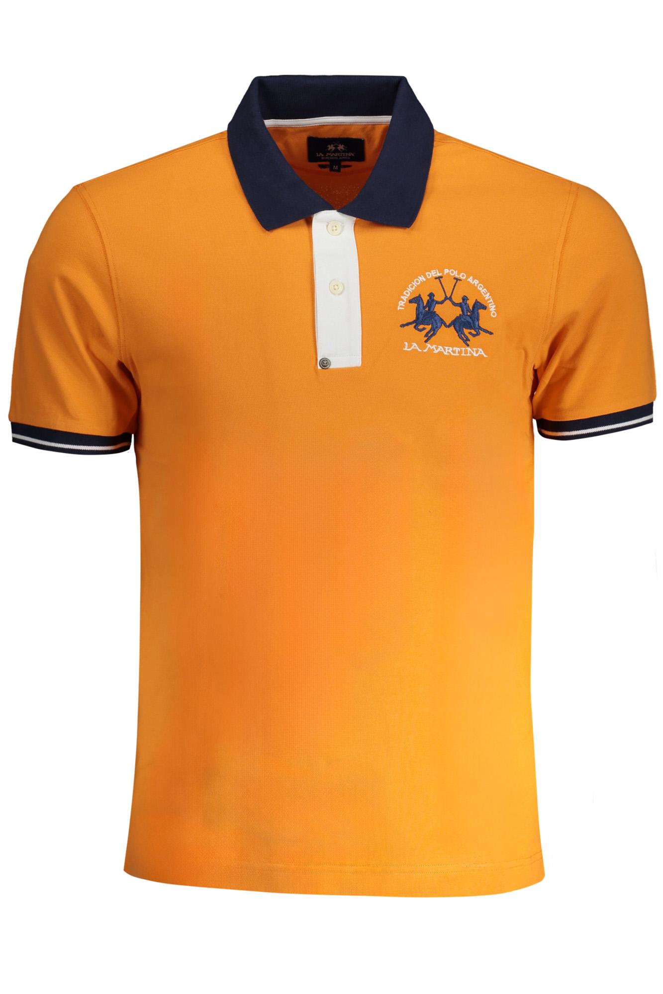 LA MARTINA Muška polo majica YMP005PK001_AR02163, Narandžasta