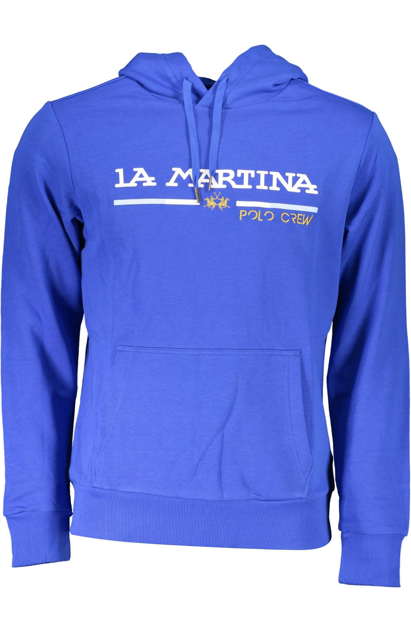 LA MARTINA Muški duks XMF311-FP112_BLU_07065, Plavi