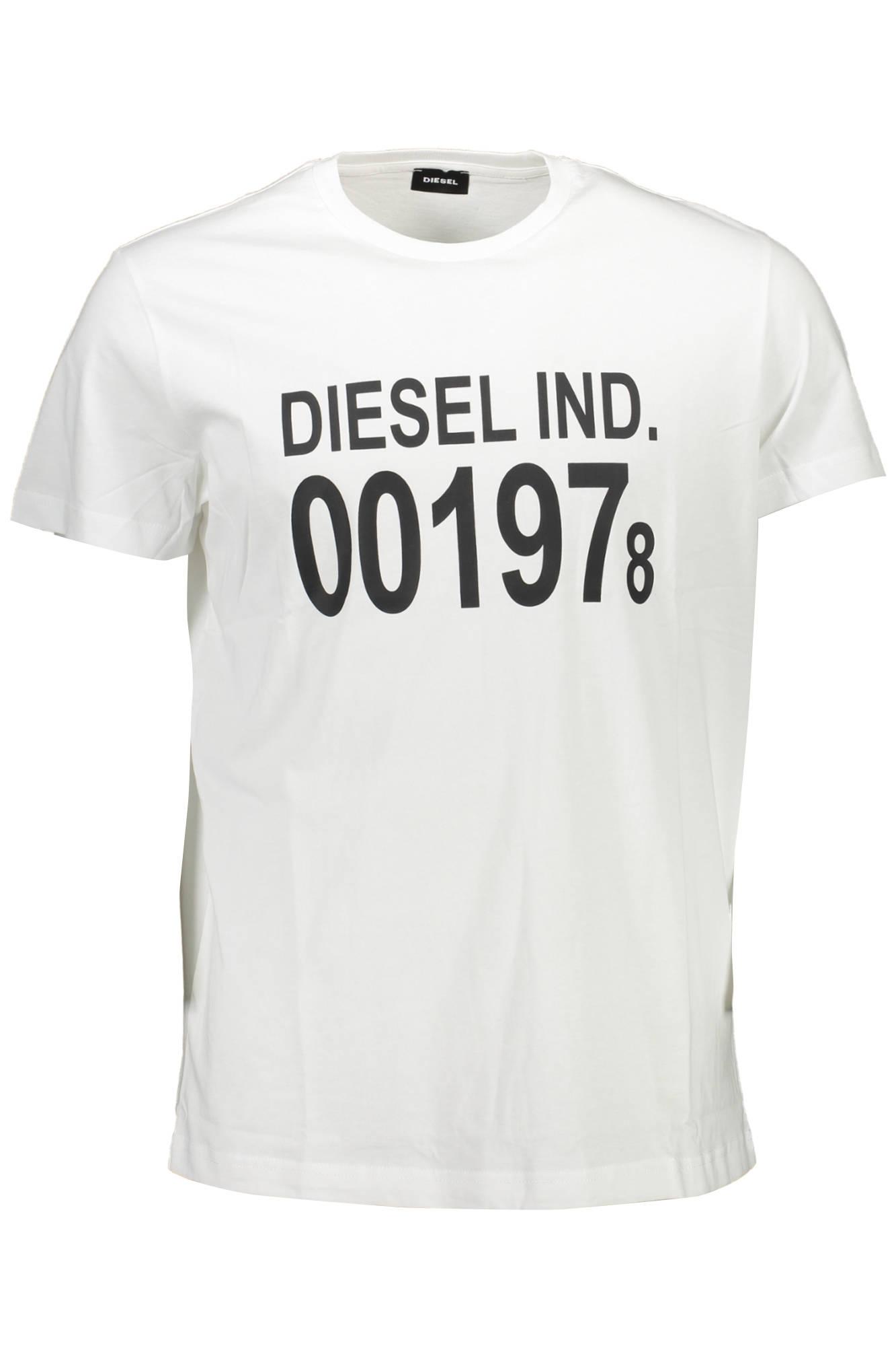DIESEL Muška majica SASA-T-DIEGO_BIANCO_100, Bela