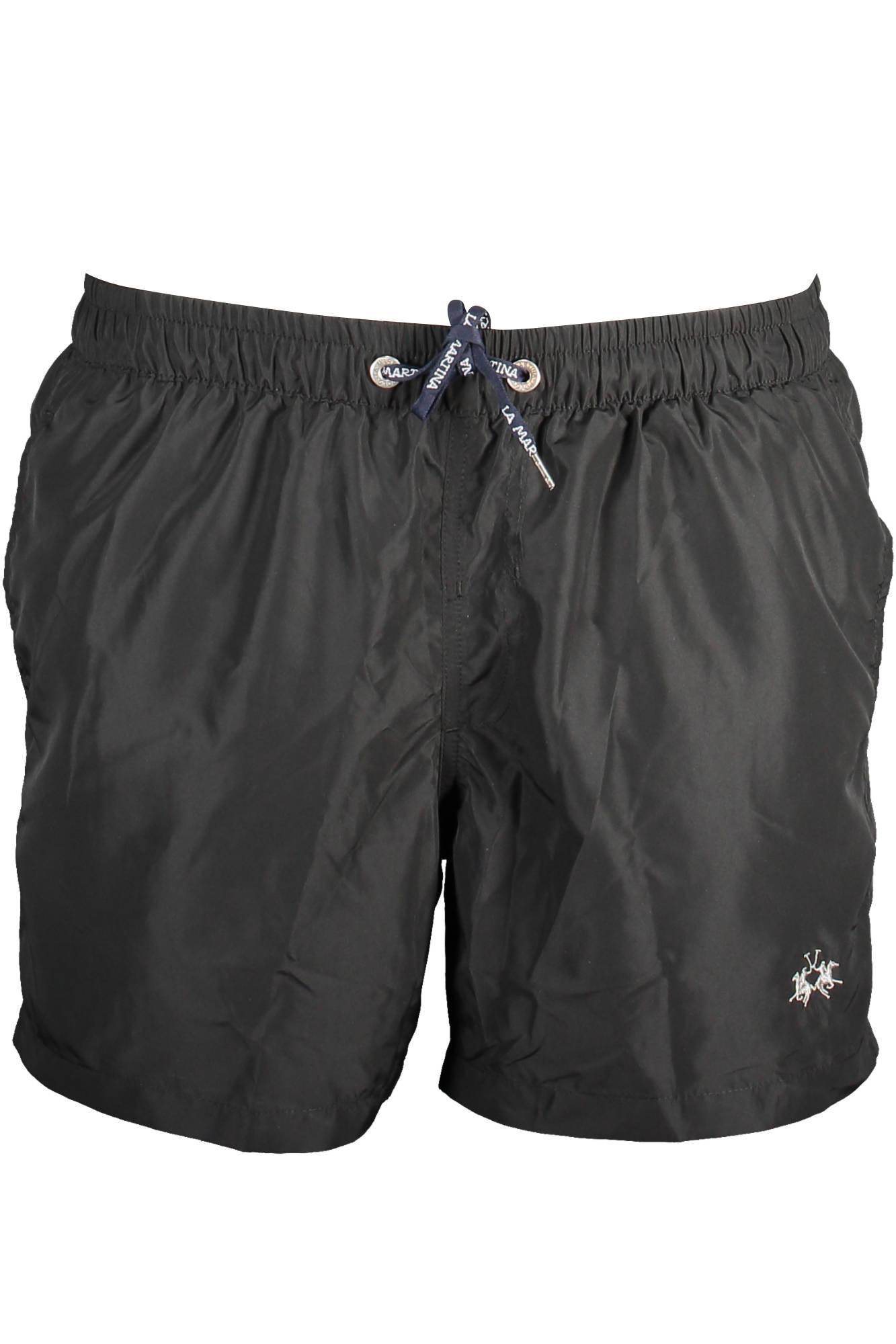 LA MARTINA Muški šorc za kupanje XMM002-PA114_NERO_09999, Crni