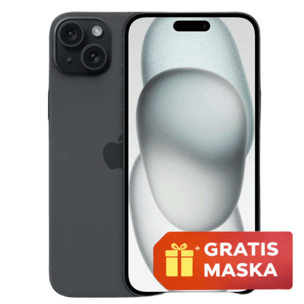 Apple Refabrikovani mobilni telefon iPhone 15 Plus, 6/128GB, Crni